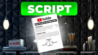 7 Secrets of Writing Engaging YouTube Scripts [upl. by Siulesoj]