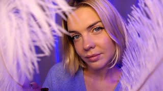 ASMR  attention personnelle pour t’endormir 🌙 plume reiki affirmations positives… [upl. by Nikolaos255]