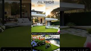 Landscape Designing Services in UAE landscapearchitecture [upl. by Esinad]