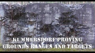 KUMMERSDORF PROVING GROUNDS RANGES AND TARGETS [upl. by Retsae]