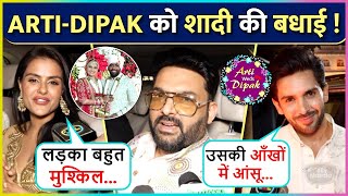 PriyankaAnkit Kapil Shehzada Dhami React On Arti Finding Her Love In Dipak  Dipakkiarti [upl. by Leinod]