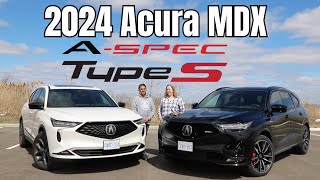 2024 Acura MDX ASpec vs Type S  Dollars amp Sense [upl. by Anu454]