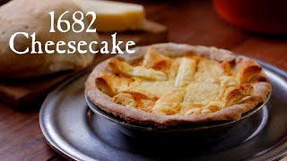 Parmesan Cheese Tart  18th Century Cooking [upl. by Haleehs810]