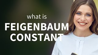 Unlocking the Mystery of the Feigenbaum Constant [upl. by Harmaning37]