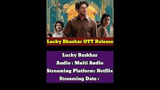 Lucky Bhaskar Ott Release date  Ott Release date today [upl. by Esenaj779]