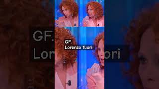 Grande Fratello Lorenzo fuori [upl. by Rinee]