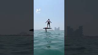 We got to test the Audi EFoil and it didnt disappoint…🤩 audi surfboard cooltech [upl. by Eseyt819]