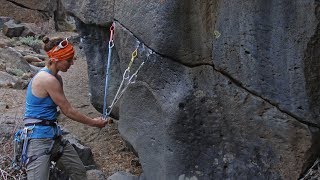 Traditional Climbing 16 Build Trad Anchors with Slings vs Cordalettes  Climbing Tech Tips [upl. by Tiff118]