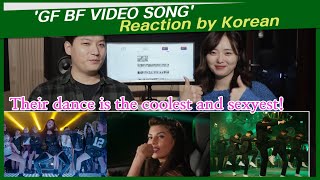 ‘GF BF VIDEO SONG‘ Reaction by Korean  Sooraj Pancholi Jacqueline Fernandez ft Gurinder Seagal [upl. by Cosenza433]