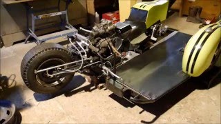 1970s Norton 750 Racing sidecar walk around [upl. by Ancell]