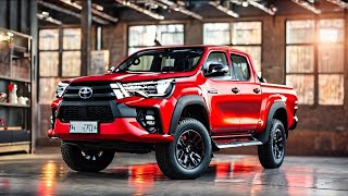 NEW RED TOYOTA HILUX GR SPORT 2025 ALL DETAILS  EXTERIOR amp INTERIOR  FACELIFT  WALKAROUND [upl. by Stoughton]