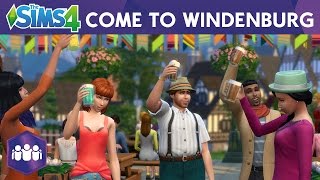 Windenburg Virtual Tour  The Sims 4 Get Together [upl. by Karim]