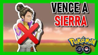 🔥 Como VENCER a SIERRA en Pokémon Go Marzo 2022 [upl. by Ennyleuqcaj]