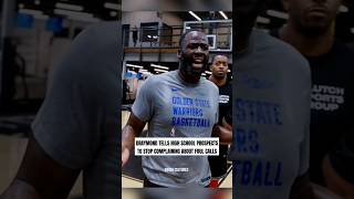 Draymond with a message to these young hoopers 💯 via SwishCultures [upl. by Truda445]