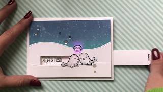 Pulltab Slider Switch  Lawn Fawn  Chibitronics  cardmaking tutorial [upl. by Yblocaj177]