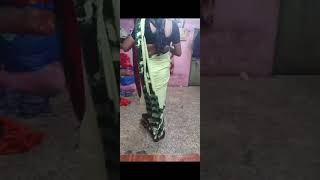 crossdresser wear saree shorts youtube saree [upl. by Berger71]