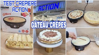 TEST CREPIERE ACTION😱🙈JE VOUS DONNE MON AVIS crepiereaction actionfrance action arrivagesaction [upl. by Adlaremse]