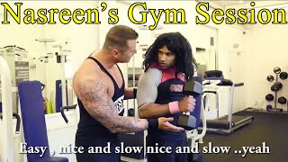 Nasreens Gym Session  Rahim Pardesi  Desi Tv Entertainment  ST1R [upl. by Schilit994]