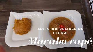 Macabo rapé avec sauce darachide le kouakoukou [upl. by Blase]