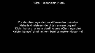 Hidra  Yabancının Mumu Lyrics Rap [upl. by Cornwall60]