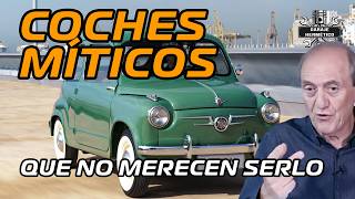 5 COCHES MÍTICOS que no merecen serlo [upl. by Pompea]