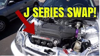 J32  J SERIES SWAP EK CIVIC HSG EP 631 [upl. by Reames]