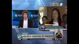 Visión 7 Violencia opositora en Venezuela 7 muertos [upl. by Wilser]