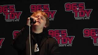 Lewis Capaldi  quotHold Me While You Waitquot ACOUSTIC 965 TDY EXCLUSIVE [upl. by Lewej621]