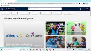 How to Login Walmart Employee Account Pc Sign In Walmart Employee Account Online Portal [upl. by Annaid]