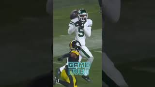 gameover intercepted touchdown football [upl. by Otilrac]