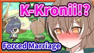 Mumei Explains about Kroniis Sudden FORCED MARRIAGE Discussion 【HololiveEN】 [upl. by Shir347]