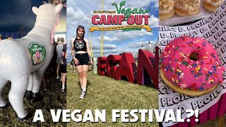 A VEGAN FESTIVAL Vegan Camp Out 2024 Vlog [upl. by Faro]