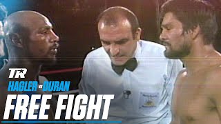 Marvin Hagler vs Roberto Duran  FREE FIGHT  15 Rounds in a Legendary Clash 💥 [upl. by Utham900]