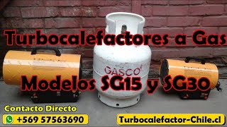 Video fotos calefactores Pctronix a gas SG15  SG30 [upl. by Barimah]