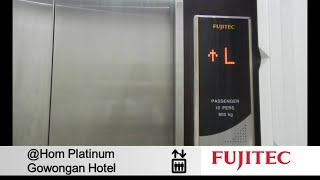 Fujitec Elevators at Horaios Malioboro Hotel Yogyakarta [upl. by Rayburn]