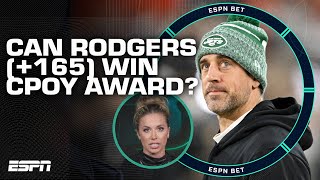 Talking Aaron Rodgers odds 165 to win Comeback Player of the Year w Kimberley A Martin 👀 [upl. by Liamsi]