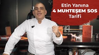 Etin yanına 4 Muhteşem Sos Tarifi [upl. by Atalanta]