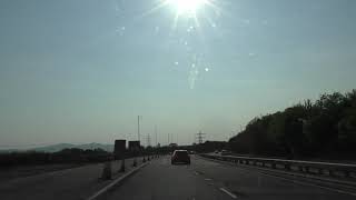 Driving On Whittington Road Crookbarrow Way amp Broomhall Way Worcester England [upl. by Batista]