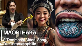 Newzealand Mp performed Haka  Māori Traditional song Te Kaha o te Whenua viraltrendingyoutube [upl. by Drape]