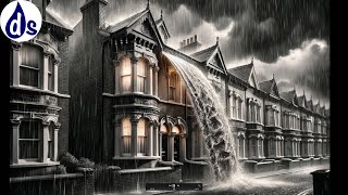 Damp from rainwater three Victorian flats [upl. by Kono807]