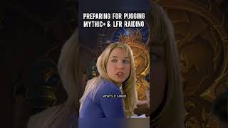 Preparing for pugging mythic  and raiding wow worldofwarcraft warcraft [upl. by Carter]