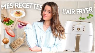 Mes recettes  INCROYABLES  à lAirfryer [upl. by Krystle]