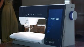 PFAFF® creative icon™ sewing and embroidery machine [upl. by Anirtap241]