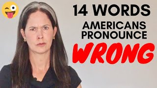 English Words Americans Mispronounce ❌ Difficult English Words  Common Mistakes [upl. by Aneerahs]