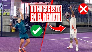 Los 3 tipos de REMATE más EFECTIVOS con GUILLE COLLADO profesional del PADEL  Mejora tu padel [upl. by Ialohcin335]