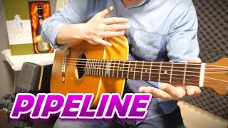 Ventures「PIPELINE」Fingerstyle solo guitar By龍藏Ryuzo [upl. by Yeznil]