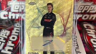 11 Futuro Superfractor Auto Theo Pourchaire Topps Chrome F1 2023 [upl. by Aloel]