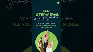 IAP Interviews kicking off in Cape Town and Joburg [upl. by Idleman]