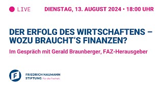 Der Erfolg des Wirtschaftens – Wozu braucht’s Finanzen [upl. by Orose427]