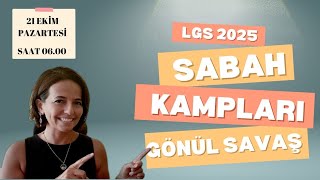 LGS SABAH KAMPI  21 EKİM [upl. by Atined]